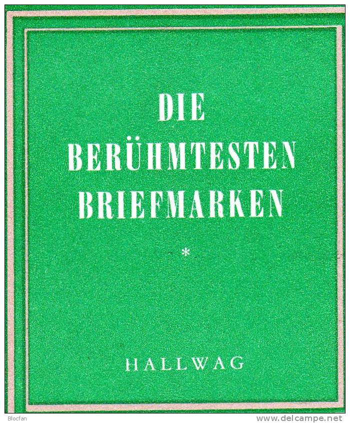 Die Berühmtesten Briefmarken 1957 Antiquarisch 10€ In Fabigen Fotos - Autres & Non Classés