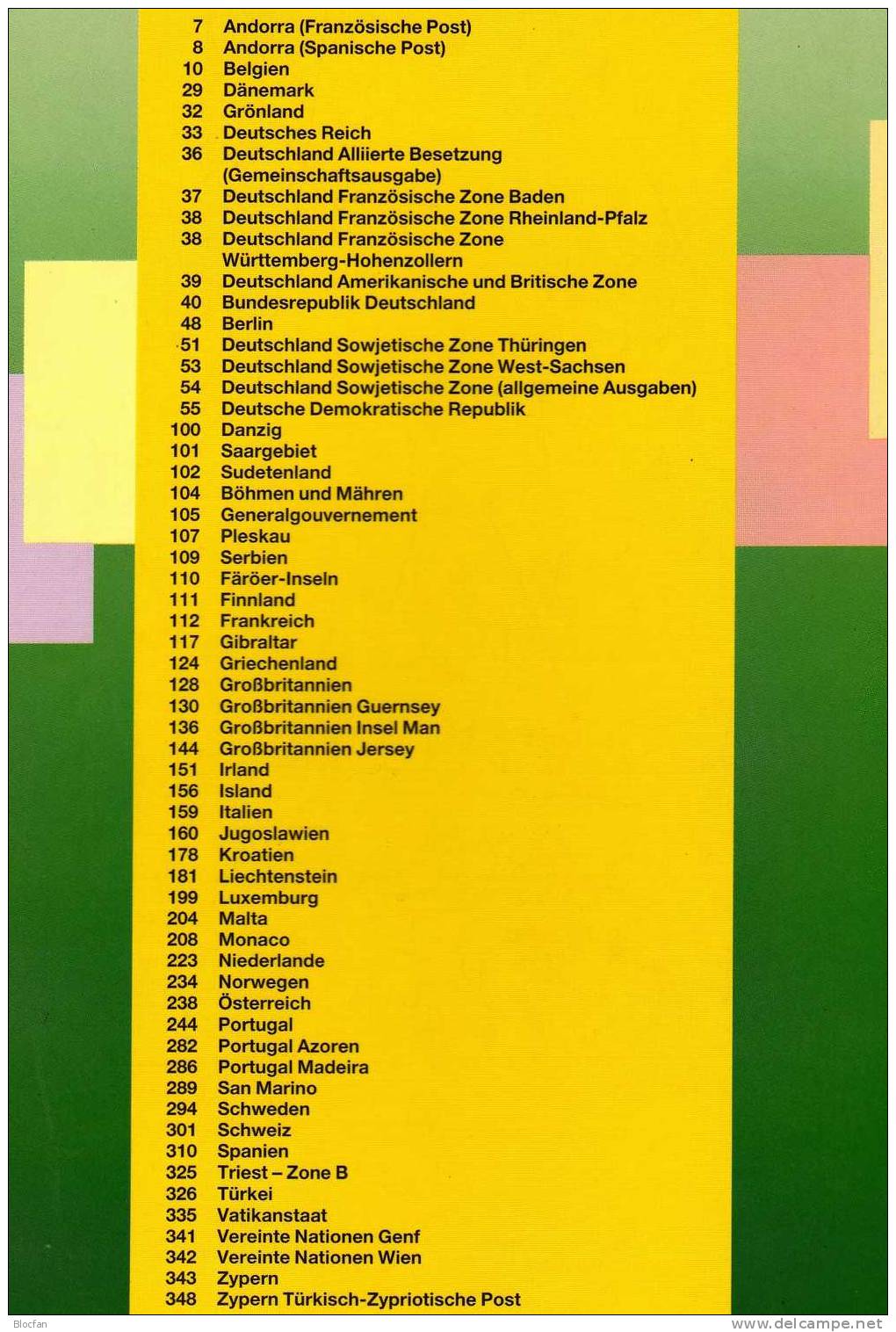 Block Katalog 1988 West-Europa Antiquarisch 17€ Sieger Mit Spanien Türkei Zypern Liechtenstein Frankreich Großbritannien - Blocks & Sheetlets & Panes