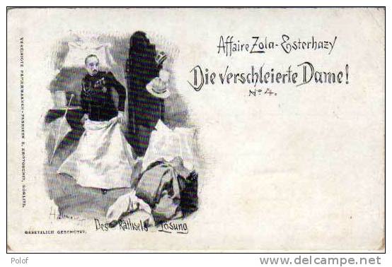 Affaire Zola - Esterhazy - Dieverschleierte Dame ! N° 4 - Des Rathsels Losung (7682) - Ereignisse