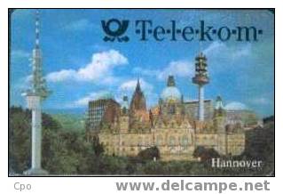 # GERMANY A30_91 Hannover 6 Ods 09.91 Tres Bon Etat - A + AD-Series : Publicitarias De Telekom AG Alemania