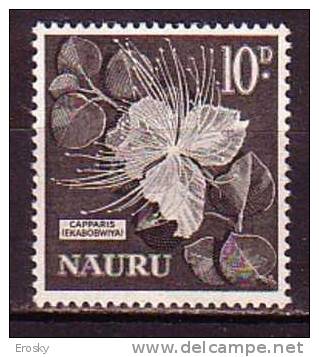 P3786 - BRITISH COLONIES NAURU Yv N°50 ** FLEURS - Nauru