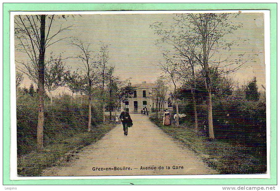 53 - GREZ En BOUERE --  Avenue De La Gare - Crez En Bouere