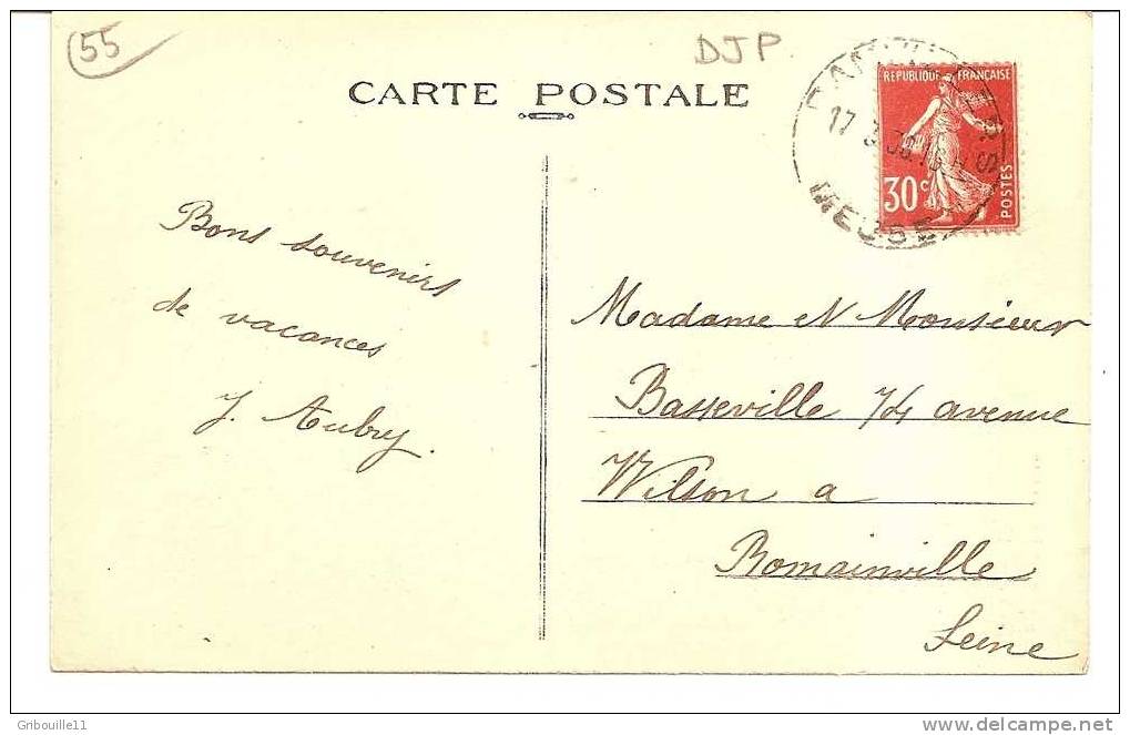 DAMVILLERS   -   * LE PRESBYTERE *   -   Editeur :  J. BERTRAND   N° Sans - Damvillers