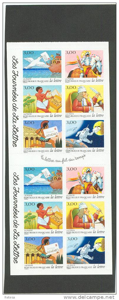 FRANKRIJK  CARNET  DAG VAN DE BRIEF 1998 ** REIS VAN EEN BRIEF - Commemoratives