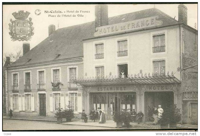 Hôtel De France Place De L'Hôtel De Ville. - Saint Calais