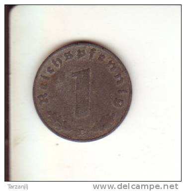 1 Reichspfennig 1940 B - 1 Reichspfennig