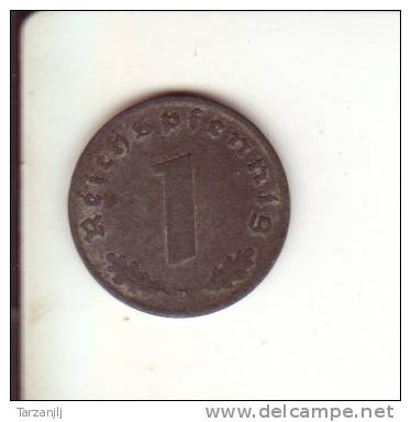 1 Reichspfennig 1940 D - 1 Reichspfennig