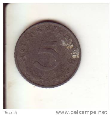 5 Reichspfennig 1940 A - 5 Reichspfennig