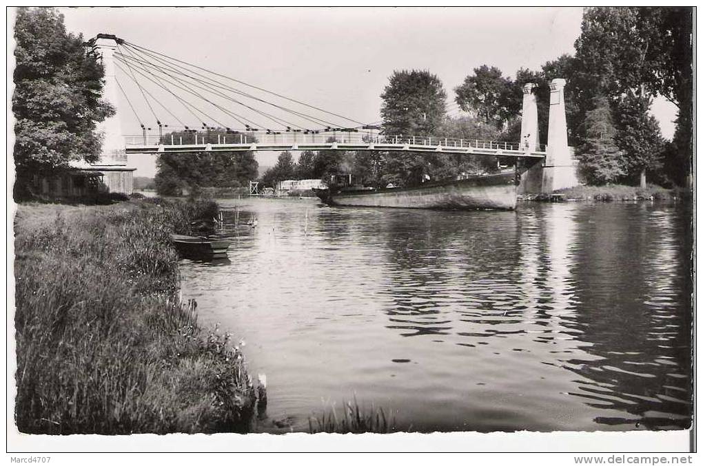 PRECYsur OISE 60 Le Pont En Date Du 18-09-1952 Timbre 12 Francs Editions La France Artistique Carte Dentelée - Précy-sur-Oise