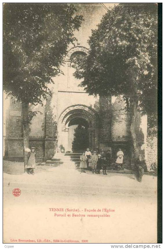 Tennie. Façade De L'Eglise, Portail Remarquables - Other & Unclassified