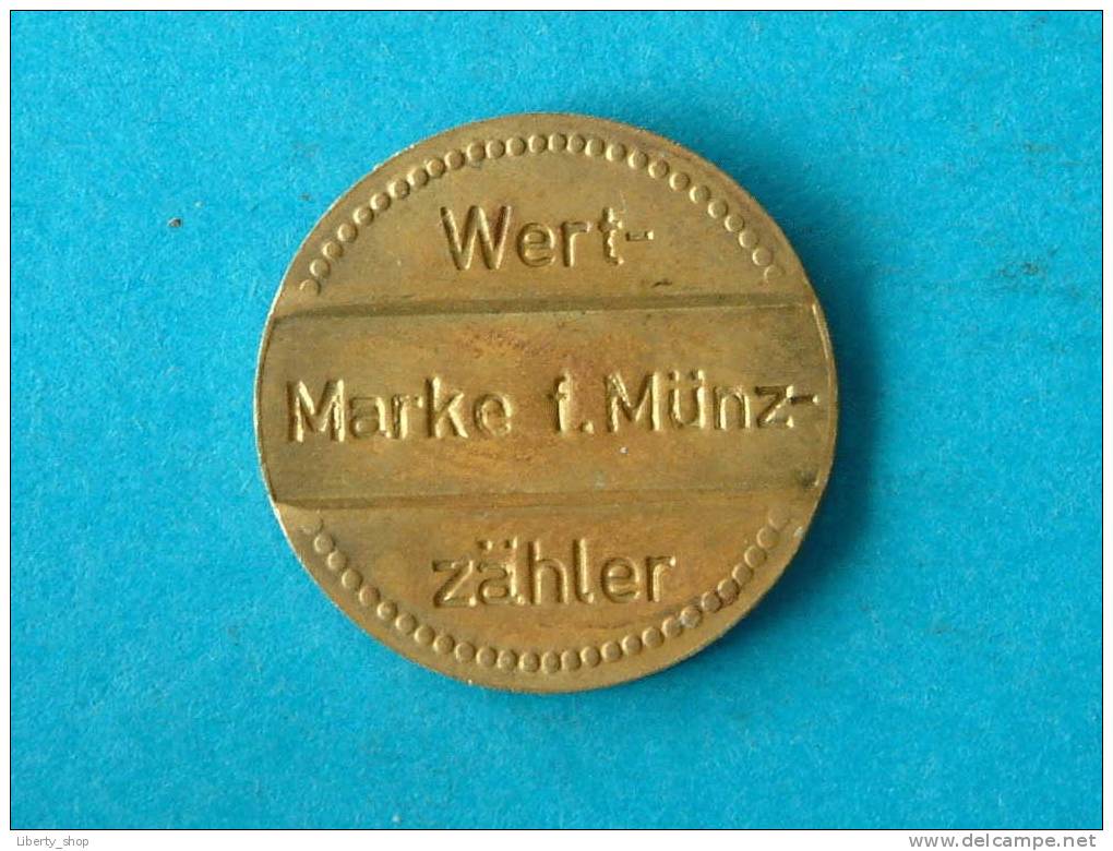 AEG /  Wert - Marke F. Münz- Zähler ! - Autres & Non Classés