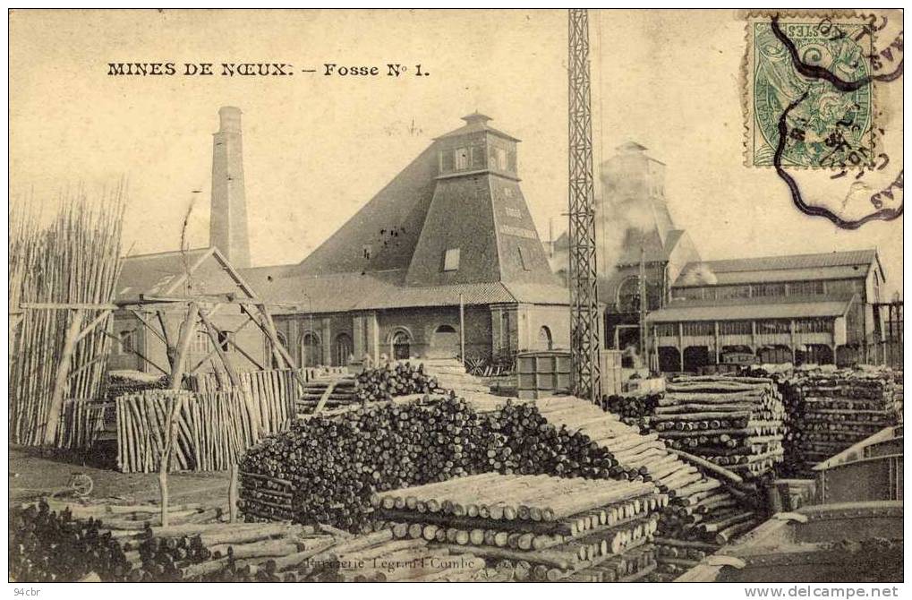 CPA (62)       NOEUX LES MINES Fosse N°1 - Noeux Les Mines