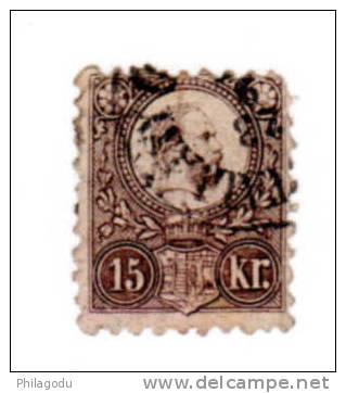 Hongrie 1871, François-Joseph 1er, N° 11, Cote 30 &euro;   Beau Timbre - Used Stamps