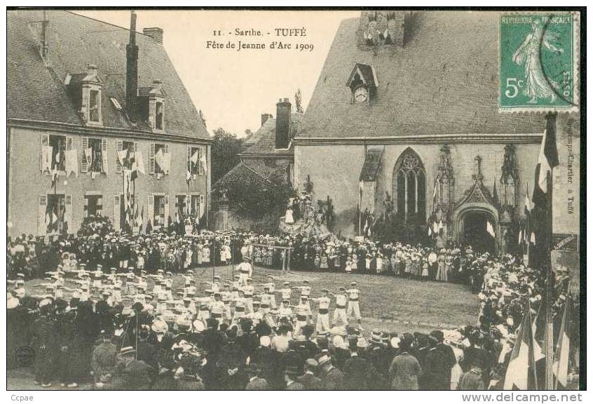 Fête De Jeanne D'Arc 1909. - Tuffe