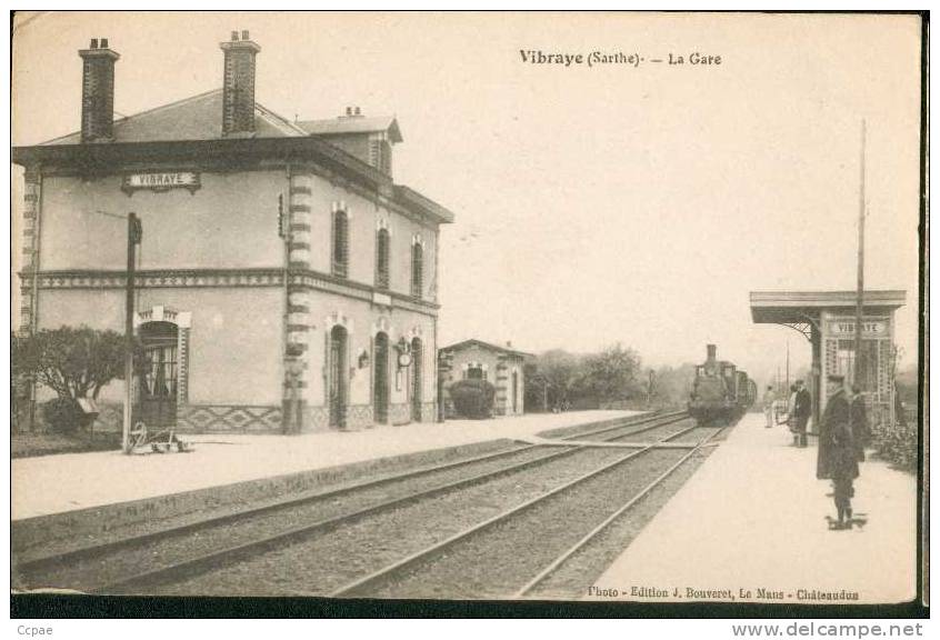 La Gare (train) - Vibraye