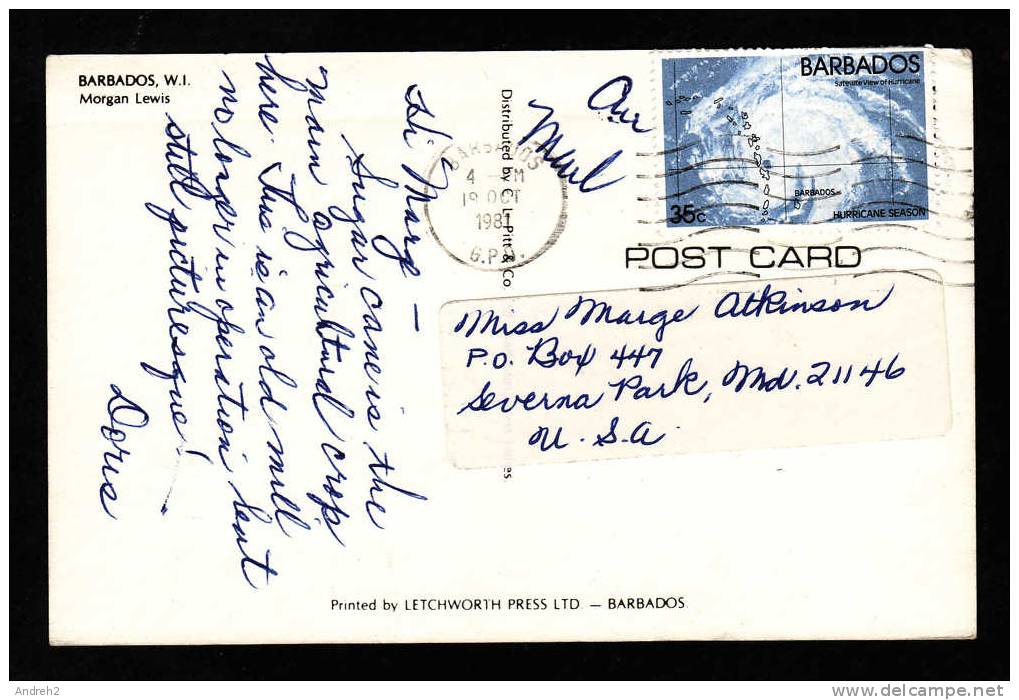 BARBADOS WEST INDIES - MORGAN LEWIS - NICE STAMP - Barbados (Barbuda)