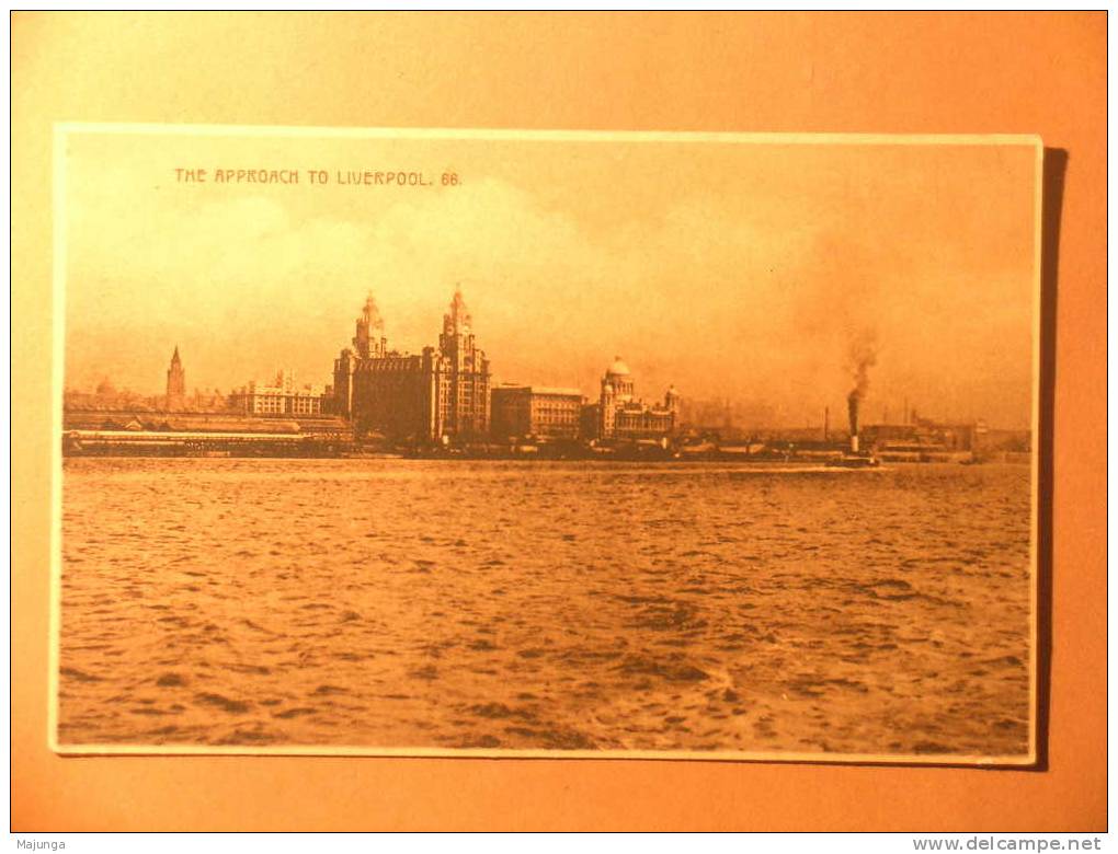 CPA - THE APPROACH TO LIVERPOOL - LEGER SEPIA - Liverpool