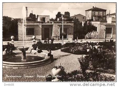 MARTINSICURO ( TERAMO ) PIAZZA GEN. TELLINI - Teramo