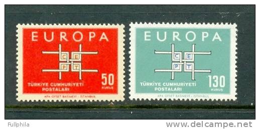 1963 TURKEY EUROPA CEPT MNH ** - 1963