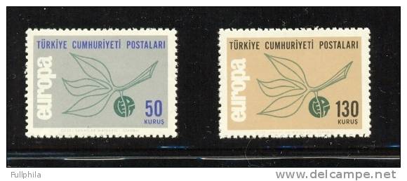 1965 TURKEY EUROPA CEPT MNH ** - 1965