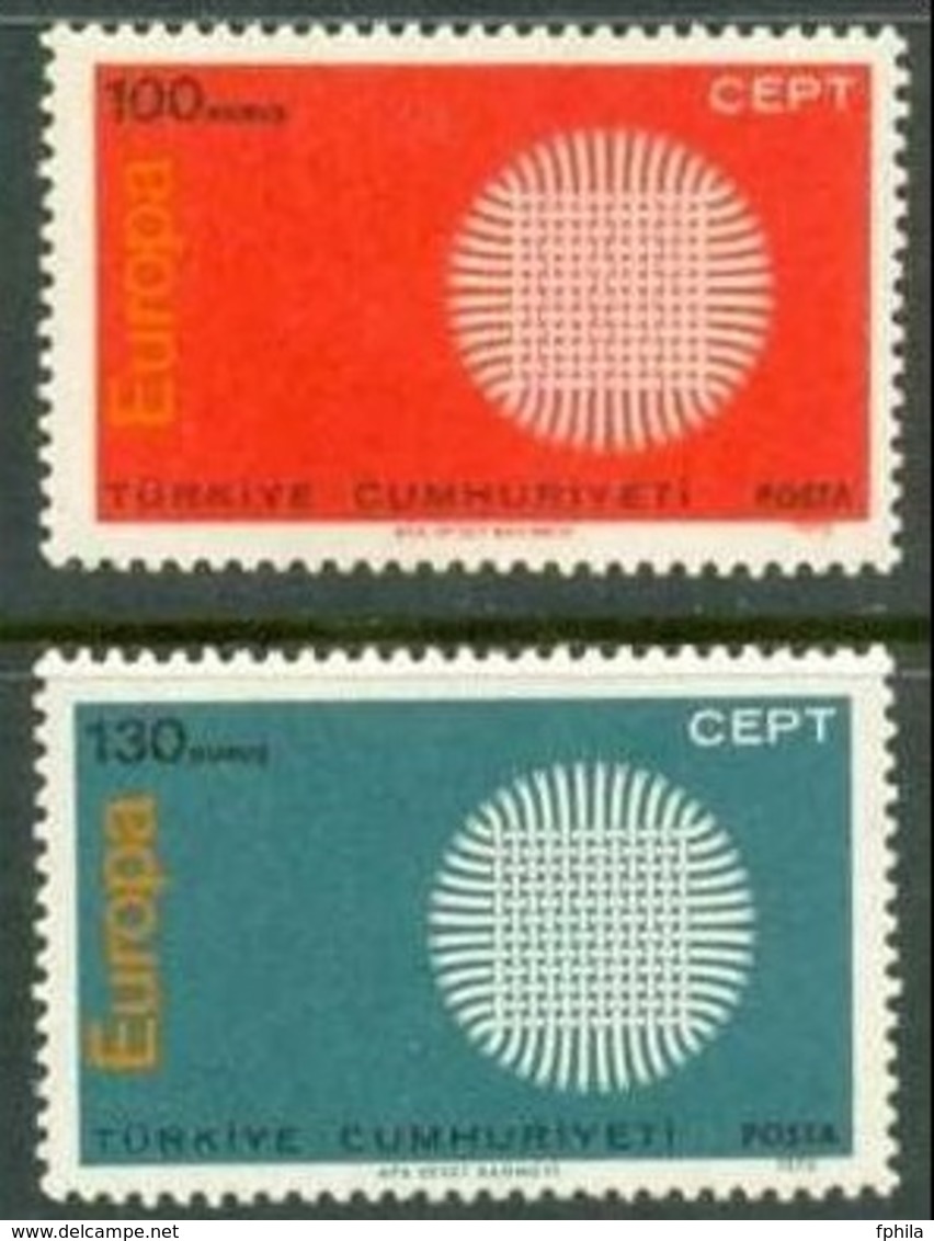 1970 TURKEY EUROPA CEPT MNH ** - 1970