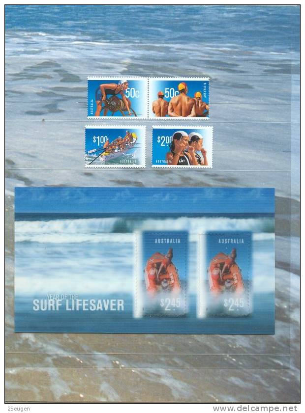 AUSTRALIA 2007 SURF LIFESAVER  MNH IN PRESENTATION PACKET - Neufs