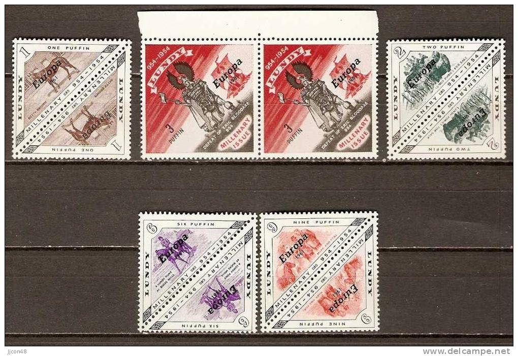 Lundy 1961 Europa  (**) MNH - Local Issues