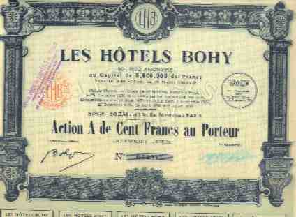 LES HOTELS  BOHY - Turismo