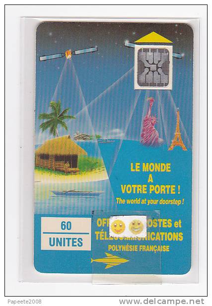 PF4B  / "variété Point Rouge" - Le Monde à Votre Portée - 04 / 91 - TTB à  LUXE - "Très Rare" - Polynésie Française