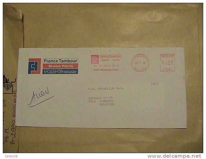 Enveloppe 1986 France Tambour 223 - Lettres & Documents