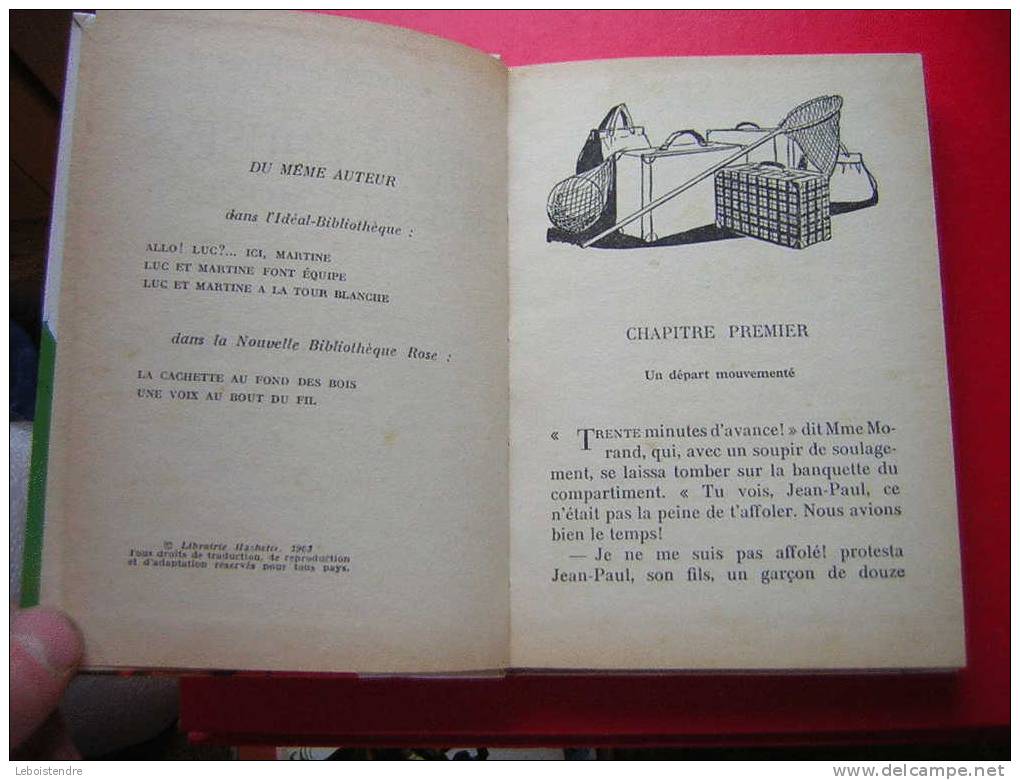 NOUVELLE BIBLIOTHEQUE ROSE --HACHETTE -N°123-1969- TROIS COUSINS DANS UN MOULIN PAR OLIVIER SECHAN -ILLUSTRA DE BATET - Bibliotheque Rose