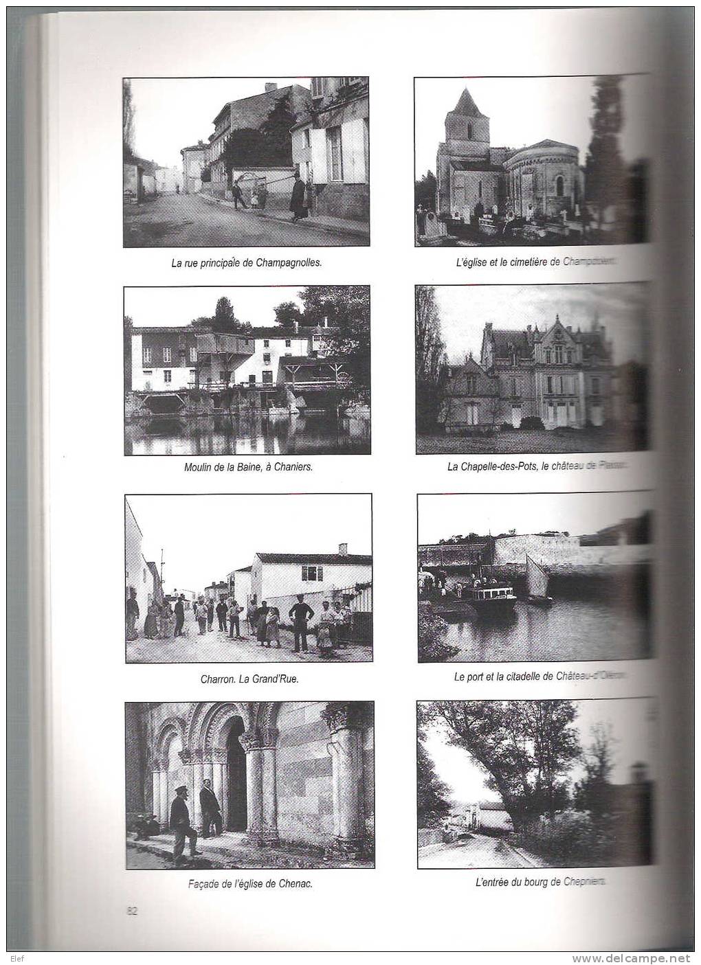 Livre "LA CHARENTE INFERIEURE Au XIX E "Adolphe Joanne;Histoire+Dictionnaire Communes;Cartes Postales,Photos.etc128 P - Books & Catalogs