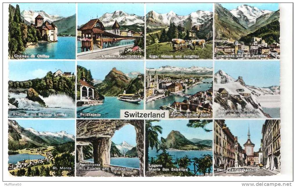 Svizzera 1959. Cartolina Di  AARAU  -  Vedute. - Aarau