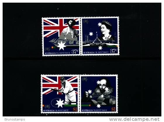 AUSTRALIA - 1988  JOINT ISSUE WITH UNITED KINGDOM  SET  MINT NH - Mint Stamps