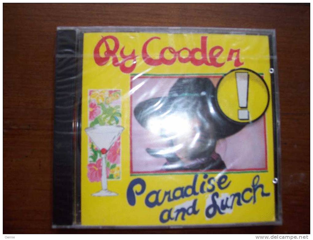 RY  COODER   PARADISE AND LUNCH  ///  CD  9 TITRES // - Country Et Folk