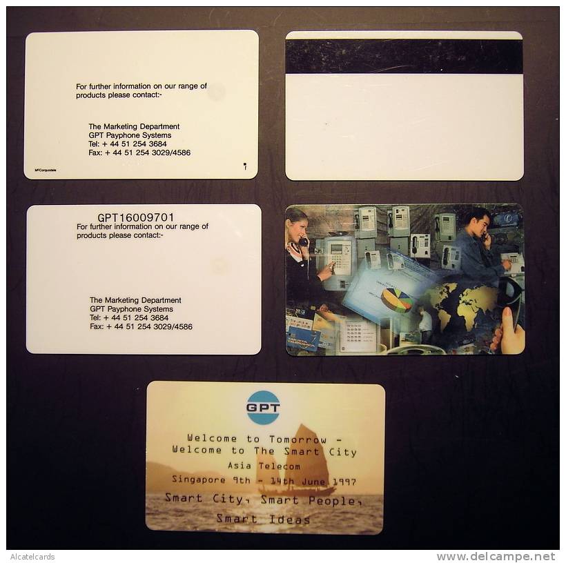 Smartcards: Rare Collection Of Good "TELECOM FAIR" - Cards! - Collezioni