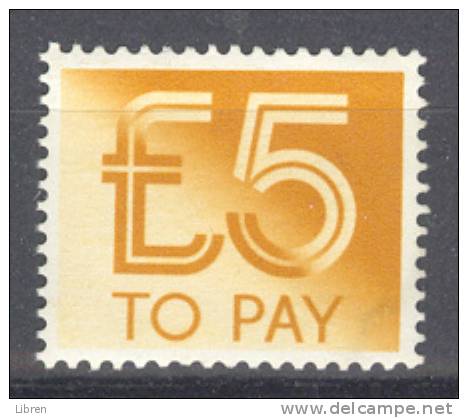 GREAT BRITAIN, ANGLETERRE SG POSTAGE DUE D101. MNH, POSTFRIS, NEUFF. VERY FINE QUALITY. - Strafportzegels
