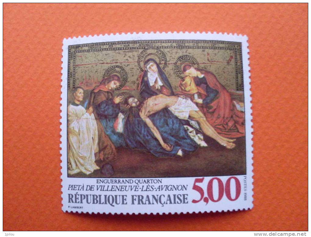 FRANCE N° 2558 NEUF(S)**  PIETA Par ENGUERRAND QUARTON. - Gemälde