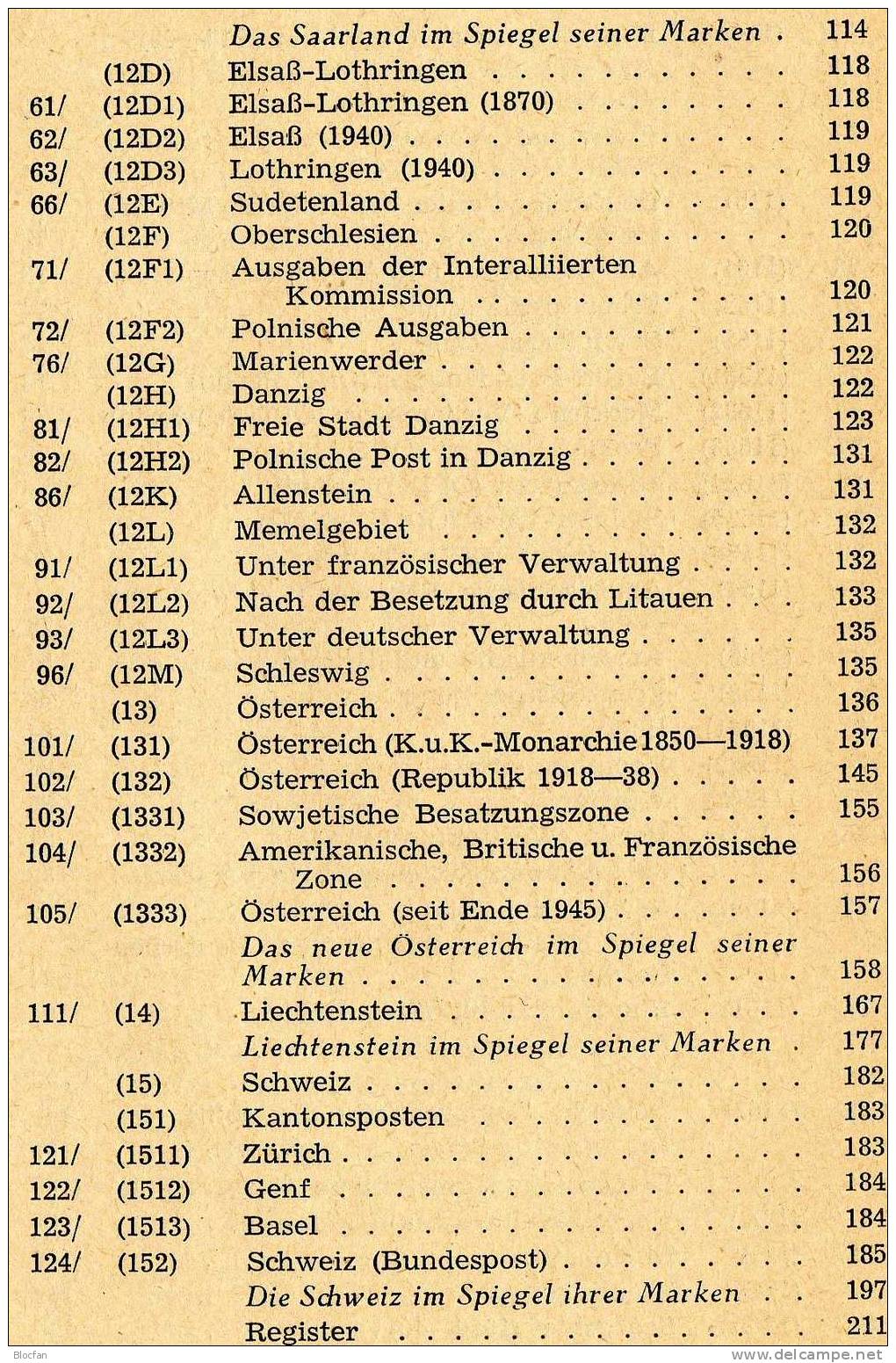 Die Welt Auf Der Briefmarke1956 Antiquarisch 10€ Deutsprachiges Europa - Andere & Zonder Classificatie