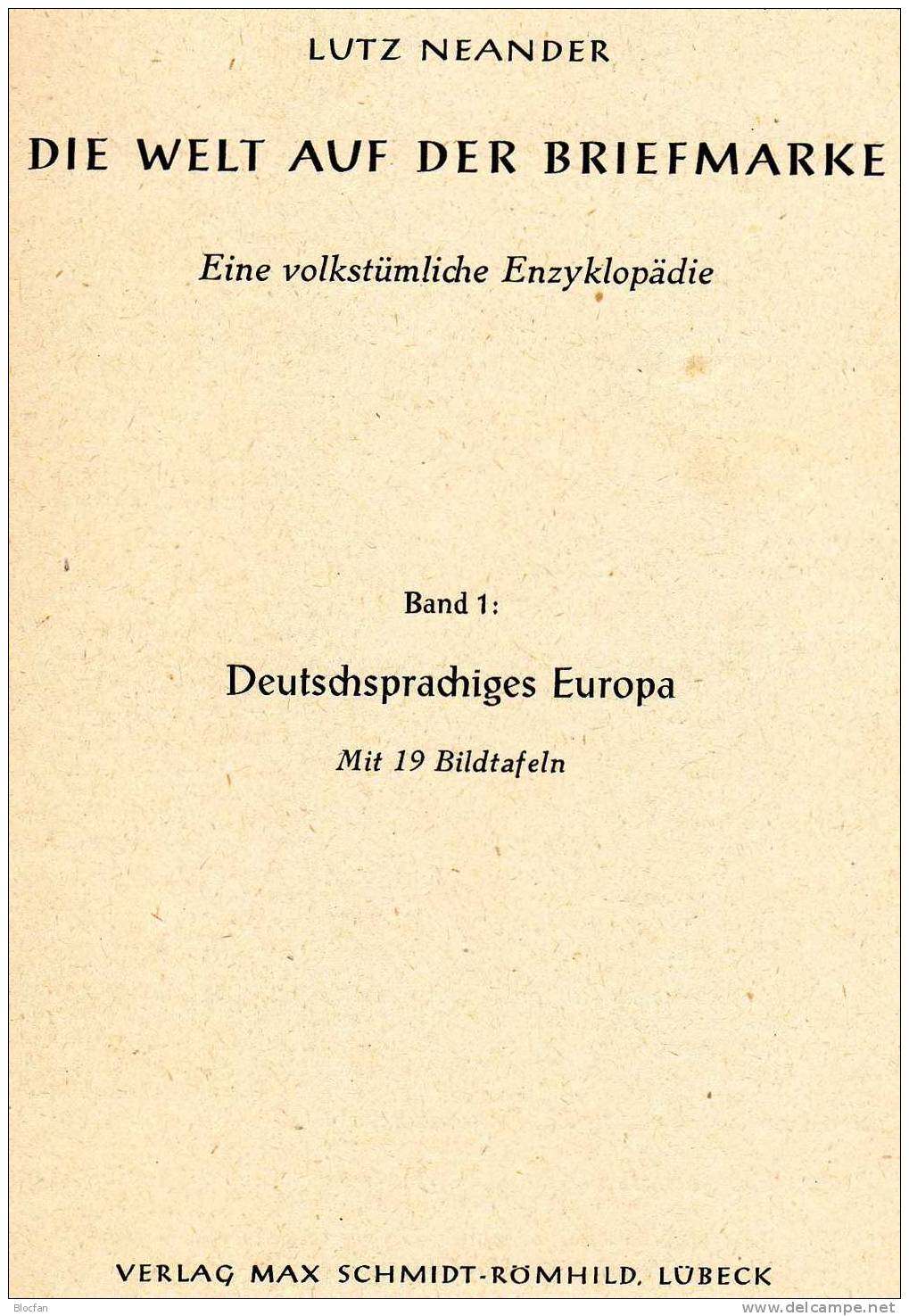 Die Welt auf der Briefmarke1956 antiquarisch 10€ deutsprachiges Europa