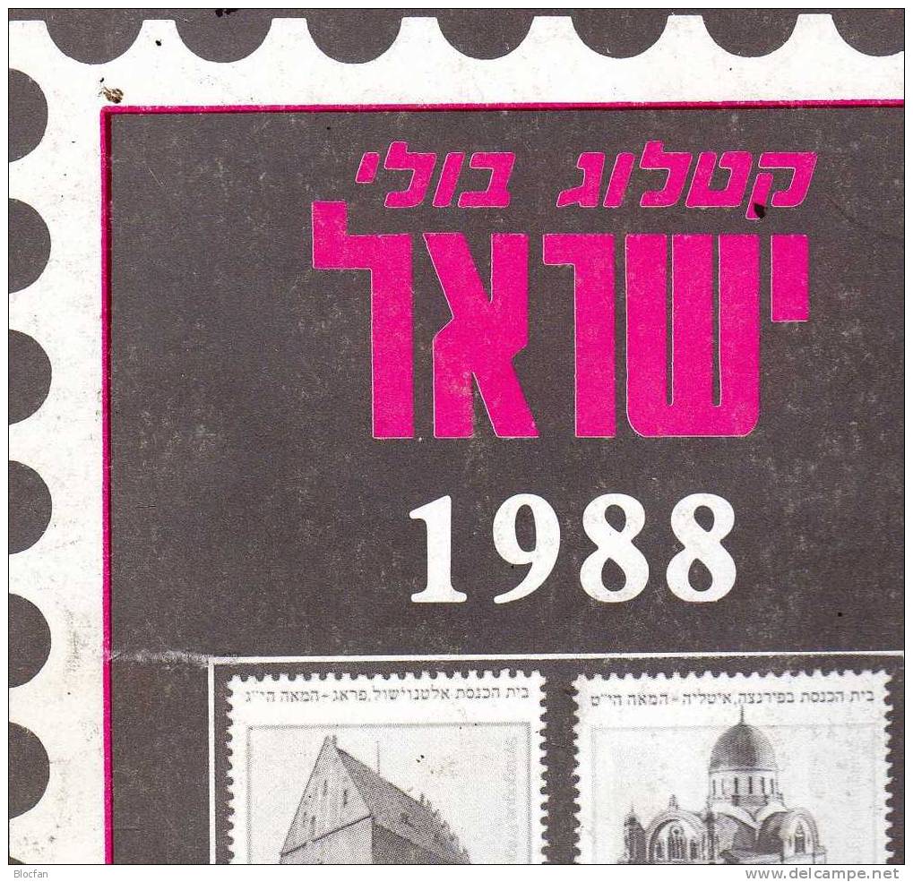 Israel Stamps Catalogue 1988 Antiquarisch 16€ In English - Handboeken