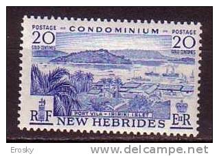 P3868 - BRITISH COLONIES NEW HEBRIDIES Yv N°189 * - Neufs