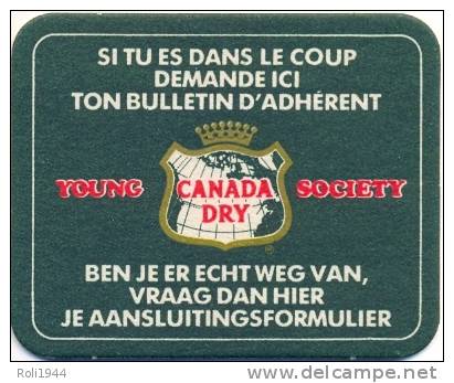 #D12-040 Viltje Canada Dry - Sous-bocks