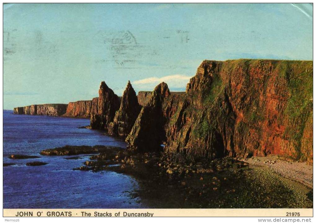 John O Groats The Stacks Of Duncansby 21975 Whiteholme Hail Caledonia - Caithness
