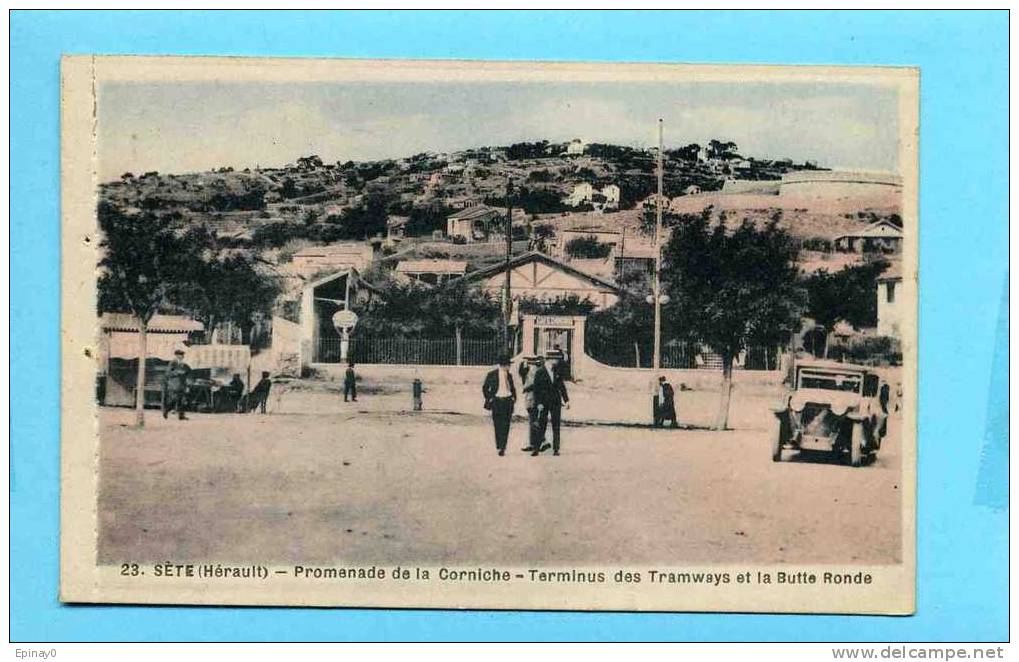 34 - SETE - CETTE -  Terminus Des Tramways - Sete (Cette)