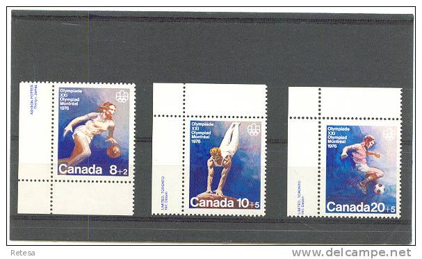 CANADA  OLYMPISCHE SPELEN  MONTREAL 76 - 1976 ** - Estate 1976: Montreal