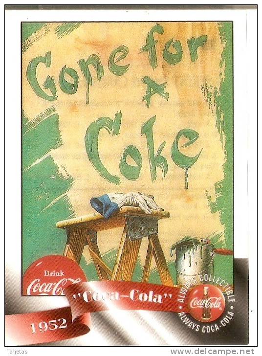 Nº 25 TARJETA DE COCA-COLA DE GONE FOR  A COKE (no Es Tarjeta Telefonica) - Publicidad