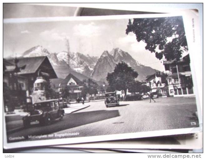 Deutschland Duitsland Germany Garmisch Partenkirchen Marktplatz PKW - Aichach