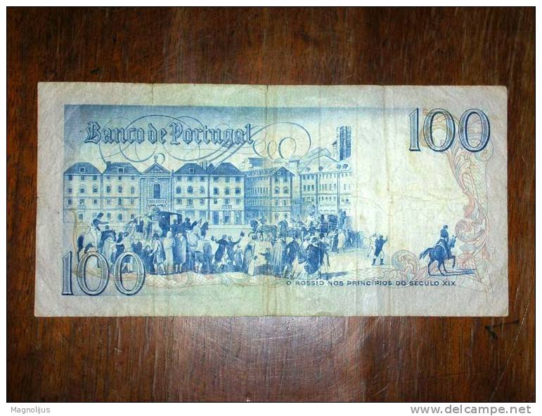Portugal,Banknote,Paper Money,Bill,Geld,100 Escudos - Portugal