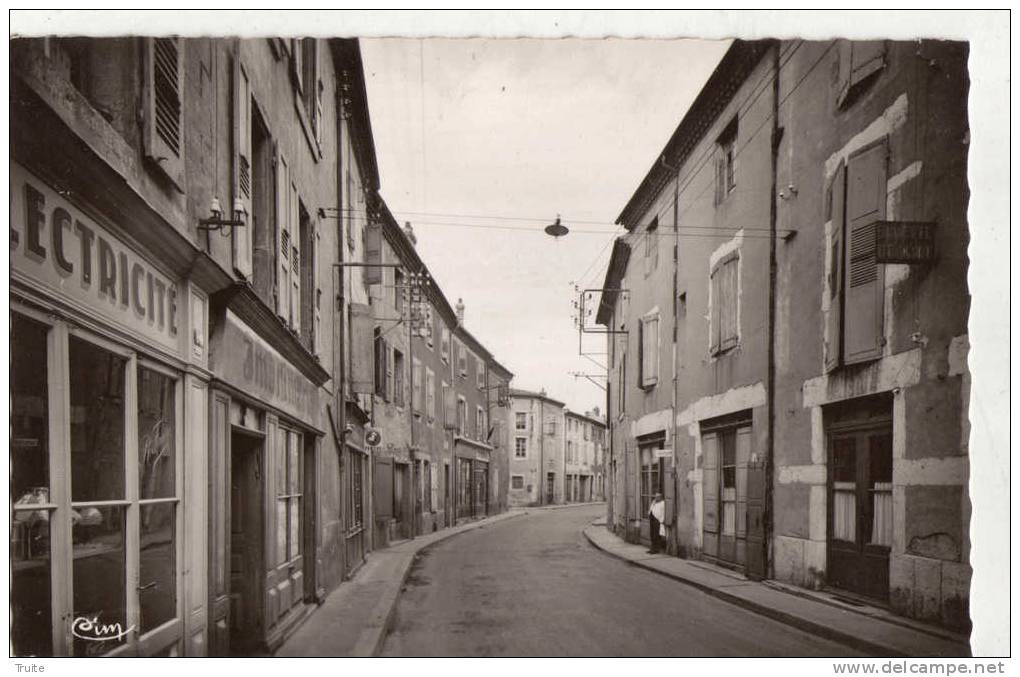 SAINT-PERAY RUE DE LA REPUBLIQUE  COMMERCES - Saint Péray